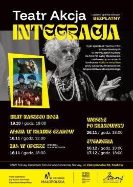 Kraków Wydarzenie Spektakl Finał projektu "Akcja Integracja" - spektakl "Cyganeria" Teatru ITAN i projekcja filmu dokumentalneg